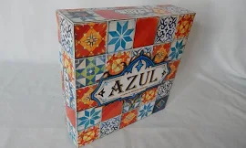 Azul Board Game, Strategic Tile-placement Game, Ages 8+,2-4 Players