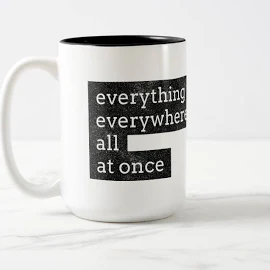 everything everywhere all at once Two-tone Coffee Mug