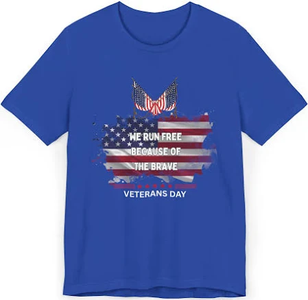 2025 Veterans Day Run Jersey T-Shirt