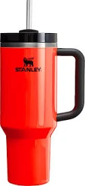 Stanley 40 oz. Quencher H2.0 FlowState Tumbler, Neon Orange