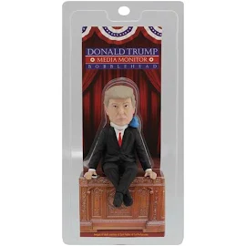 Royal Bobbles Donald Trump Media Monitor Bobblehead (Computer Sitter)