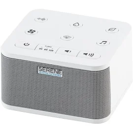 Serene Evolution 45 Sound Portable White Noise Machine, Sound Machine for Adults