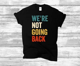 FunnyAndLove We're Not Going Back Shirt | Kamala Is Brat, Brat Summer, Kamala Harris for President 2024, Kamala Shirt, Kamala Harris Merch