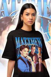 ZeiaShop Retro Matthew Perry Shirt - Matthew Perry Homage Tshirt - Matthew Perry Sweatshirt - Matthew Perry Merch - Matthew Perry Fan Gift