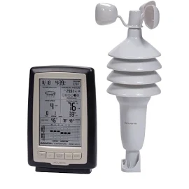 AcuRite Home Weather Station with Wind Speed, Grey