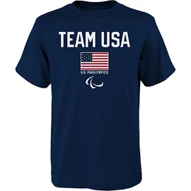 Fanatics U.S. Paralympics Identity T-Shirt - Navy