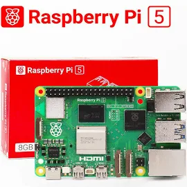 Raspberry Pi 5 4gb 8gb Ram Board 2.4ghz Quad-core 64-bit Wifi