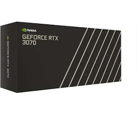 NVIDIA GeForce RTX 3070 8GB GDDR6 PCI Express 4.0 Graphics Card - Dark Platinum and Black