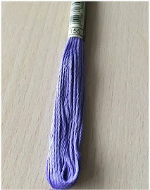 DMC stranded 155 purple mauve six strands