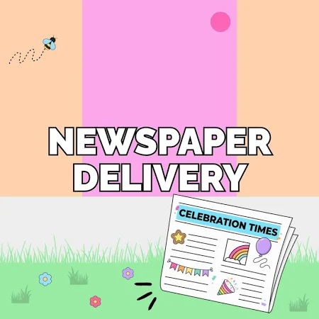 The Celebration Times Holiday Newspaper Delivery - Annual