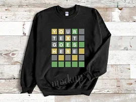 MarvelousYouDesign Custom Personalized Wordle Sweatshirt, Wordle Lover Gift, Design Your Own Wordle, Wordle Mom Wordle Dad Gift