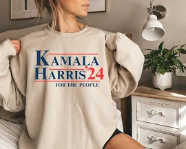 ESESTEE Kamala Harris 2024 Sweatshirt,Kamala Harris Sweatshirt,Kamala Hoodie,Kamala Rally Sweatshirt,Election 2024 Sweater,Vote Shirt,Kamala harrıs