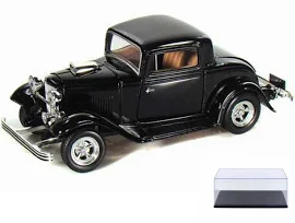 Diecast Car & Case 1932 Ford Coupe Classic Oldies Car Showcasts 73251 1/24