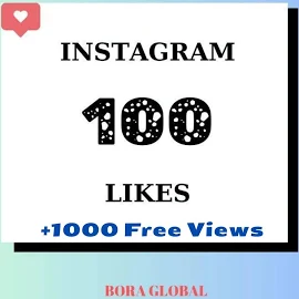 Lifetime 100 Instagram Likes for Posts + 1000 FREE Views Boost Your Social Media Presence, Social Media Templates