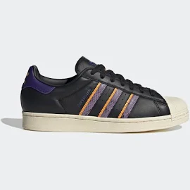 Adidas Men's Originals Superstar Casual Shoes in Black/Black Size 13.0 | Leather