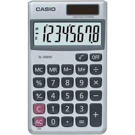 Casio SL-300SV Handheld Display Calculator