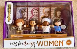 Fisher-Price Little People Collector Set Inspiring Women 4 Figures Dolls New