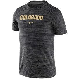 Nike Men's Colorado Buffaloes Dri-Fit Velocity Football Team Issue T-Shirt - Black - 1 Each