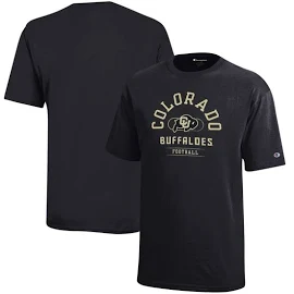 Colorado Buffaloes Champion Youth Football Jersey T-Shirt - Black Size: Medium