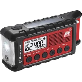 Midland ER310 E-Ready Emergency Crank Weather Radio