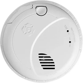 Hardwired Photoelectric Smoke & Carbon Monoxide Alarm, Voice & Location Alert, Battery Backup by Brk