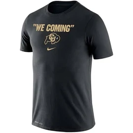 Nike Men's Colorado Buffaloes Dri-Fit Legend Wordmark T-Shirt - Black - 1 Each