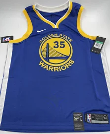 Nike Kevin Durant Golden State Warriors Blue Swingman Jersey - Icon Edition