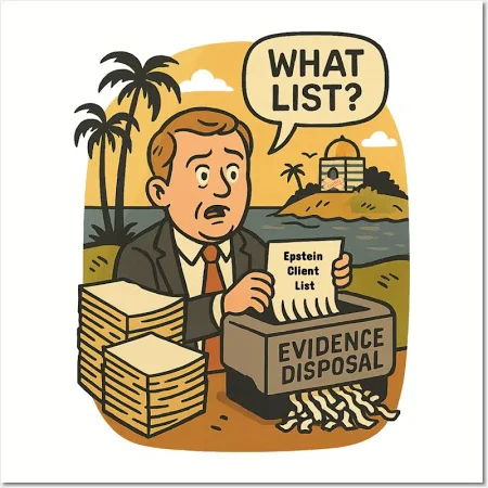 What List? – Epstein Files Poster