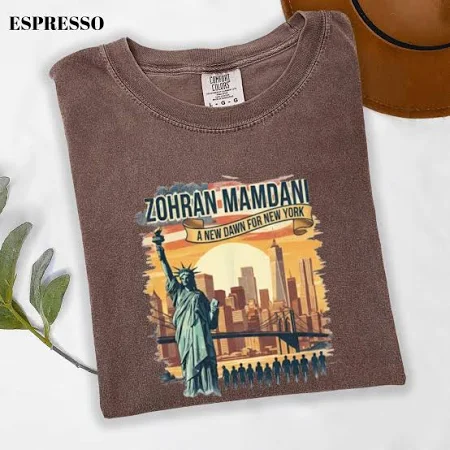 Zohran Mamdani Shirt | Nyc First Muslim Mayor Tee