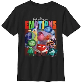 Boy's Inside Out 2 Feel All Your Emotions T-Shirt