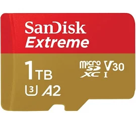 SanDisk Extreme 1 TB UHS-I (U3) microSDXC