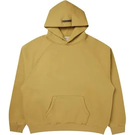 Fear of God Essentials Pullover Hoodie 'Amber' | Yellow | Men's Size Xs