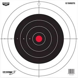 Birchwood Casey Eze-Scorer 12" Bull's Eye Paper Target