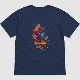 mytsdesigns@gmail.com Vibrant Geometry Unleashed T-Shirt