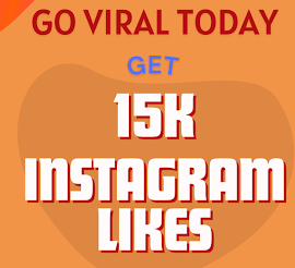 15000 Instagram Likes