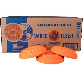 White Flyer Blackout Trap & Skeet Targets 90ct