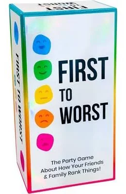Dyce Games First to Worst Party Game