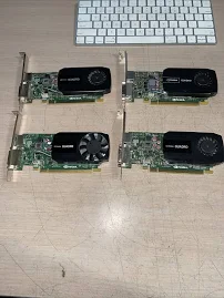 1 Nvidia Quadro K620, 2 K600 Quadro 1 Nvidia 600