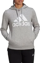 Women's Adidas Essentials Logo Hoodie, Size: XL, Med Grey