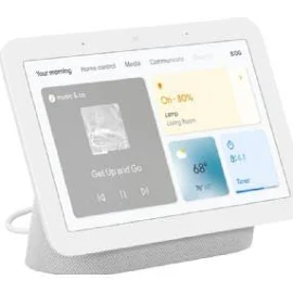 Google Ga01331-us 2Nd Generation Hub With Assistant - Chalk