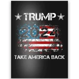 Trump 2024 Take America Back Donald Trump 2024 President Poster