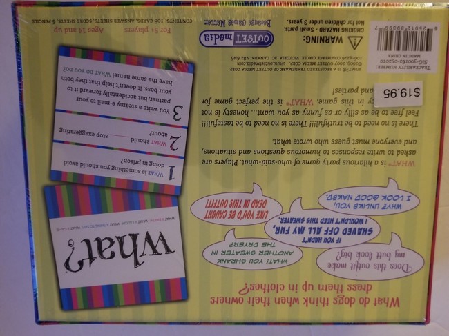 What? Party Game New