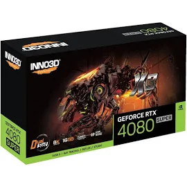 Inno3D GeForce RTX 4080 Super X3 Nvidia 16 GB GDDR6X