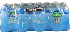 Kirkland Signature Purified Drinking Water (40 Pack, 16.9 fl oz)