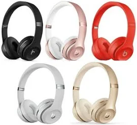 Beats by Dr. Dre Solo3 Wireless On-Ear Headphones - Red