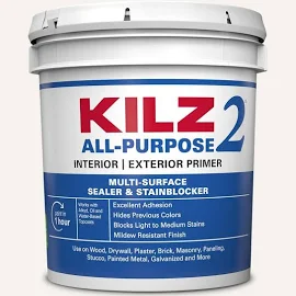 Kilz 2 2-gal White Water-based Latex Multi-surface Interiorexterior Primer Sealer And Stain-blocker