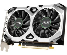 MSI GeForce GTX 1650 D6 Ventus XS OC Nvidia 4 GB GDDR6