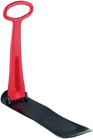 Ejoy Fold-Up Snow Ski Scooter with Grip Handle and Snow Sled