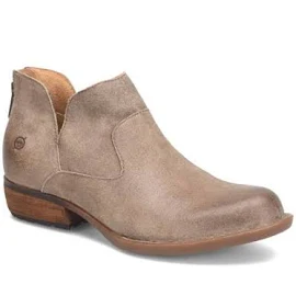 Børn Beth Zip Bootie in Taupe Distressed at Nordstrom, Size 11