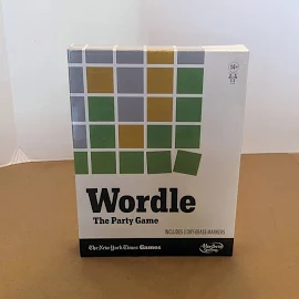 Wordle The Party Game Hasbro Board Game - In Box